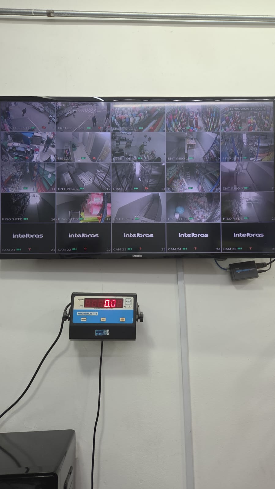 24 câmeras no Giotextil, SP